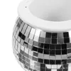 Vase Nursery Accessory Pot Disco Ball Planter Gardening Flowerpot Mirrorの多肉植物用フラワーポット