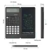 Calculators Scientific Calculator With Writing Tablet LCD Notepad 401 Computing Functions Portable Foldable Professional Calculators Solar