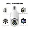 Telecamere IP 2.4G 5G WiFi E27 Sorveglianza della lampadina IP Camera da notte Vision Night Wireless Home 2MP CCTV Security Camera 4x Digital Zoom Video Indoo 24413