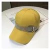 Top Caps Yeni Moda Rhinestone Kemer Beyzbol Kapakları Kadınlar Snapback Sport Cap Dış Mekan Güneş Hat Gorras Siyah Hatsl240413