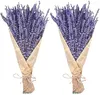 Decorative Flowers 100g Natural Lavender Dried Bohemian Decor Fragrance Aesthetic Valentine's Day Party Bridal Bouquet Wedding Decoration