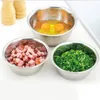 Bowls 5pcs 304 Stainless Steel Mixing Bowl Salad Set Nesting Storage Cooking Baking Accessory With Scale