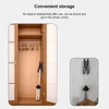 Hangers Steam Ironing Hanger Adjustable Aluminium Alloy Fabric Hanging Bracket Folding Clothes Steamer Holder For Els Home