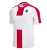 Jersey de futebol da Geórgia Kvaratskhelia 2024 Seleção das ilhas da Copa Euro Home Afaste Camisas de Futebol Kit Chakvetadze Davitashvili Kvilitaia Mikautadze Zivzivadze