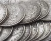 26pcs Morgan Dollar 18781921 Quotoquot verschiedene Termine Mintmark Silber plattierte Kopiemünzen Metallhandwerk stirschen Faktoren Fakten5184954