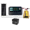 Vindgeneratorer 220V Solar -Power System 50W -Panel 500W Inverter 60A Controller Kit Panel Batteriladdare -En droppleverans Förnybar DHIQ4