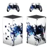 Klistermärken Nytt skalle hudklistermärke för Xbox Series X Console and Controllers Xbox Series X Skin Sticker Decal Vinyl