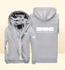 Men039S هوديز 2022 Men39S Delorean Motor Company Winter Printing Warm Zipper Leisure Sweatshirts Coat6448445