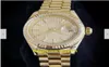 20 Style Casual Dress Mechanical Automatic 26mm Solid 18K Yellow Gold President Watch Tapestry Dial 691785480120