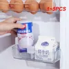 キッチンストレージ1-5PCSリサイクル可能2024冷蔵庫サイドドアディバイダークリップクリエイティブ小さくてコンパクトな分離スプリントガジェット