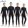 Women's Swimwear 3mm Wetsuit Men Warm Super Elastic Neoprene Wear-resistant Cold-Proof Diving Snorkeling Winter Bathing Suit SCR Women