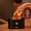 Fuktare luftfuktare använder elektrisk luftfuktare arom diffusor eterisk oljeflamma aroma diffusor cool mist maker med LED för Home180 ml