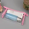 Storage Bags Clear PVC Travel Toiletry Bag Transparent Waterproof Wash Shaving Skin Care Items Cosmetics Makeup