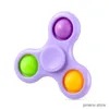 Decompression Toy Fingertip Spinning Top Fidget Spinner s Its Bubble Fidget Toys anti stresse gyroscope toy christmas birthday gift for kids
