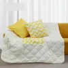 Cobertores Minimalismo do Norte Jacquard Cintura travesseiro Dois usos Sala de estar da casa Geometria Sleep Bobetet Brophase M1466
