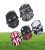 Airsoft Paintball Party Mask Skull Full Face Mask Army Games Outdoor Metal Mesh Eye Shield kostuum voor Halloween Party Supplies Y24628456