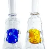 High quality hollow glass hookah, pipe, and chimney 8.2 inches