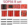 Kalkulatory TSOP32 TSOP40 TSOP48 SOP44 SOP56 ZESTAW DO MINIPRO TL866II Plus Produkt testowy Mini Mini Programter Calctulator