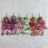 Kwiaty dekoracyjne sztuczne bougainvillea kwiat winorośl hang deco dekde wesel