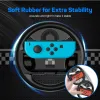 Räder Linyuvo K044 2pcs Gaming -Lenkräder mit Zeiger für Nintendo Switch Accessoires, Game Racing Controller Griff Grip