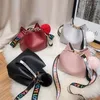 أكياس الكتف 2024 Fashion Handbag Women Bucket Bag Vintage Scrub Messenger عالية الجودة