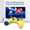 GamePads Displet Wireless Bluetooth Game Controller joystick Gamepad con turbo per switch Pro/PC Joystick wireless con custodia in silicone