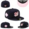 Chapeau ajusté Snapbacks Hat Chapeau de basket de basket-ball All Logo Logo Logo masculin et féminin Sports extérieurs Broidered Cotton Flat Chaussures Fermé chapeau de soleil élastique Tailles de commande mixte 7-8 P7