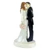 Figurine decorative Topper per sposo da sposa e coppia di nozze di figura