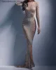 Zwangerschapsjurken Zwangere vrouw Photoshot Dress Baby Shower Dames sexy lange mouwen strass Regestone transparante mesh maxi met zijnaden voor formeel schieten Q240413