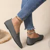 Sapatos casuais voando moda vulcanizada malha respirável leite plana feminina zapatillas mujer