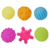 Konig Kids Sensory pegando mão texturizada conjunto de bolas de bola texturizada colorida tátil tátil brinquedos