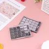 Storage Bottles 1Pc Empty Magnetic Cosmetics Palette Eyeshadow Blusher DIY Makeup Box With 20 Grids Iron Plate And Brush