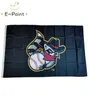 MILB Quad Cities River Bandits Flag 35ft 90cm150cm Polyster Banner decoração voando Home Garden Gifts Festive Gifts5622966