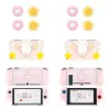 Cases Star Wings TV Dock Charger Silicone Protector för Switch/NS OLED Hard Case Joycon Soft Hand Grip Shell Thumb Stick Cap Cover