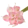 Dekorative Blumen Gute Flexibilität Künstliche Geburtstagsfeiern Paket Inhalt Teil Name Calla Lily