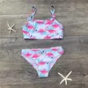 Two-pièces imprime les enfants de maillot de bain filles bikini set kids de maillot de bain girl biquini infantil filles 2pcs de maillot de bain pour enfants