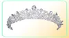 Wunderschöne Prinzessin Big Wedding Crowns Braut Juwel Kopfstücke Diadien Frauen Silber Metallkristall Europäische Kopfstücke Schmuck Braut AC3038408