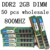 Rams Memoria DDR2 PC RAM 2GB 8GB 16GB 667MHz 800MHz Desktop Memory PC25300U PC26400U UDIMM 1.8V 240PINS DDR2 RAMS Memory Module