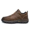 Chaussures décontractées Brown Office Sneakers Men Sports Vulcanize Jogging pour les chaussures de chaussures classiques