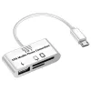 Adattatore Type-C TF CF SD Memory Card Reader OTG Writer Compact Flash USB-C per iPad Pro Huawei per MacBook USB Type C cardReader