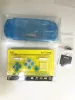 Accessoires kristalkleuren voor PSP2000 PSP 2000 2006 Game Console Shell Vervanging Volledige behuizing Cover Case met knopkit