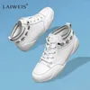 Casual schoenen merk dames echt lederen werk outdoor hardlopen dames luxe trekking schoeisel sneaker sportstudent