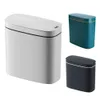 14L SMART SENSOR PRASH CAN CAN GELUKKMAKET WATERPROBEER NADE Automatische Bin WasteBasket voor keukentoilet Slaapkamer 240408