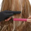2024 Hairdressing Three Fingers Anti-hot Glove for Flat Iron Heat Resistant Hair Straightening Curling Glove Styling Household Gloves heat