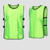 Fotboll 6st Sport Vest Vuxna barn Fotbollströjor Team Group Training Bibbs Basket Basket Running Shirt Anpassning