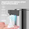 Vloeibare zeep dispenser roestvrijstalen infrarood automatisch schuim intelligente inductie handmachine voor thuiskeuken badkamer
