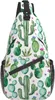 Rucksack tropischer Kaktusschlinge Unisex Chests Bags Crossbody -Wandertag für Umhängetaschen Klettern Rennen