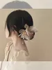 Clips de cheveux Retro Chiffon Fleur en forme de U-Colon