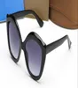 Бренд роскошные горячие солнцезащитные очки черная линза Женские квадратные солнцезащитные очки.