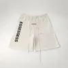 Designer shorts män essentialsshorts brev tryckt sport män shorts essen casual sports lösa överdimensionerade essentialspants knä längd ess essentialsclothing